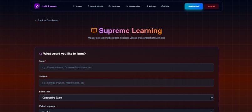 Self Ranker – screenshot 6