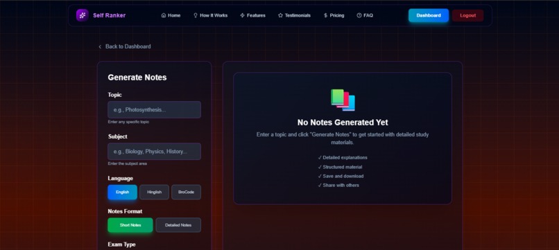 Self Ranker – screenshot 4