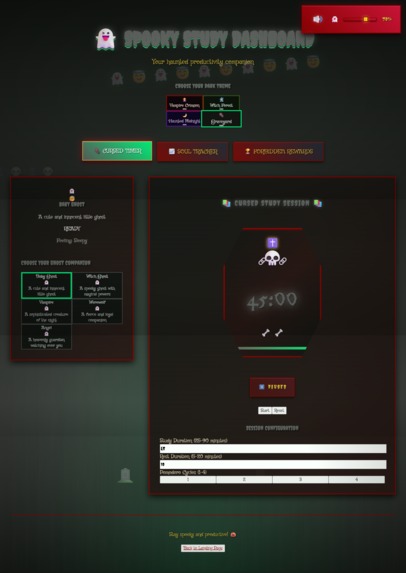 GhostStudy: Haunted Productivity – screenshot 4
