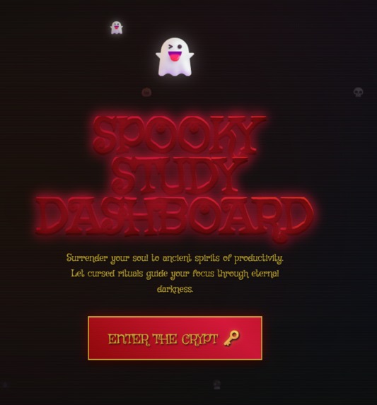 GhostStudy: Haunted Productivity – screenshot 1