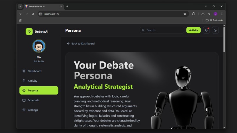 DebateMaster-AI – screenshot 2