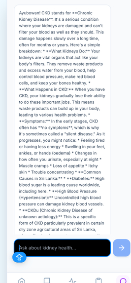 KidneyCare: AI-Powered CKD Awareness & Early Detection – screenshot 5