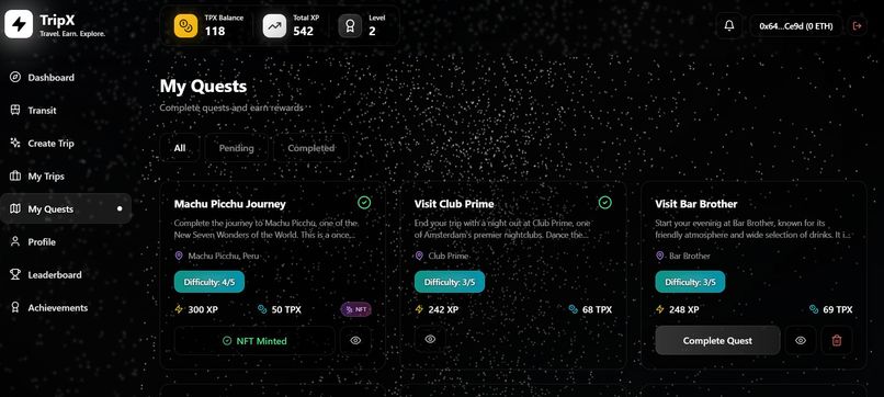 TripX – screenshot 3