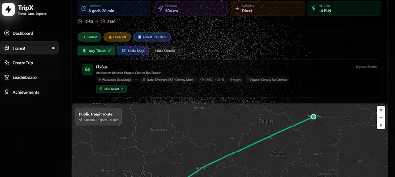 TripX – screenshot 4