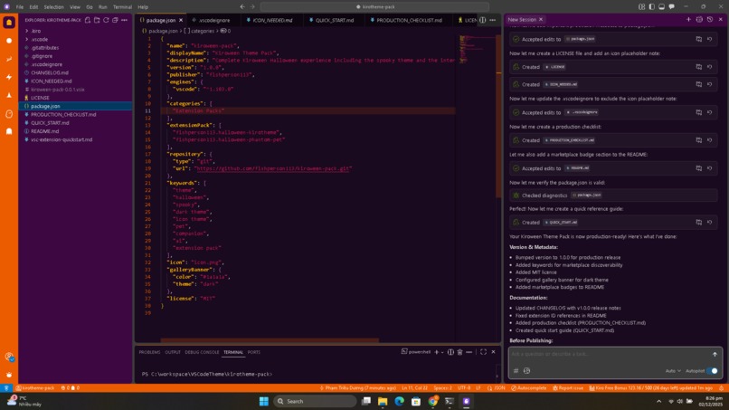 KiroTheme – screenshot 1