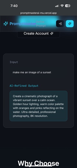 Prompt Master – screenshot 1