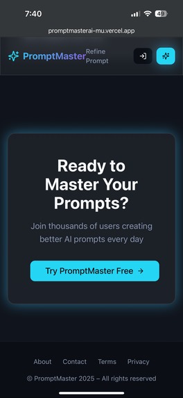 Prompt Master – screenshot 2