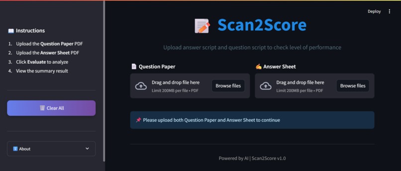 Scan2Score – screenshot 1