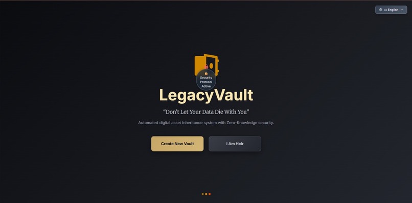 LegacyVault – screenshot 1