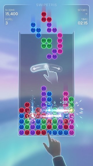 Swipetris – screenshot 2