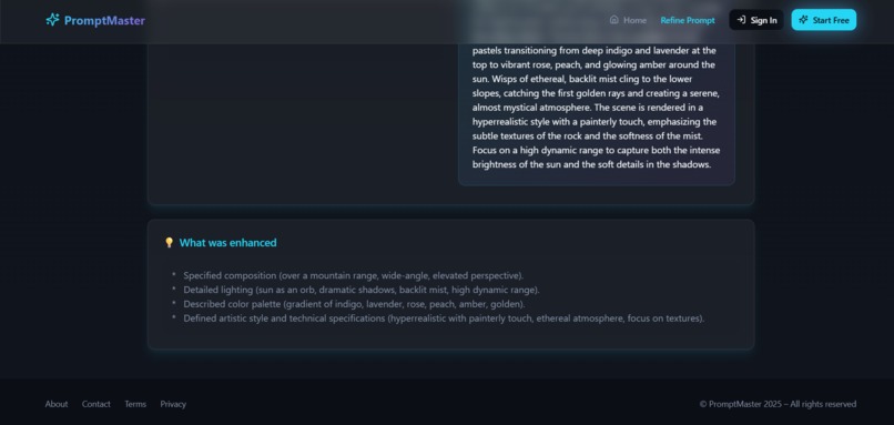 Promptmaster – screenshot 2