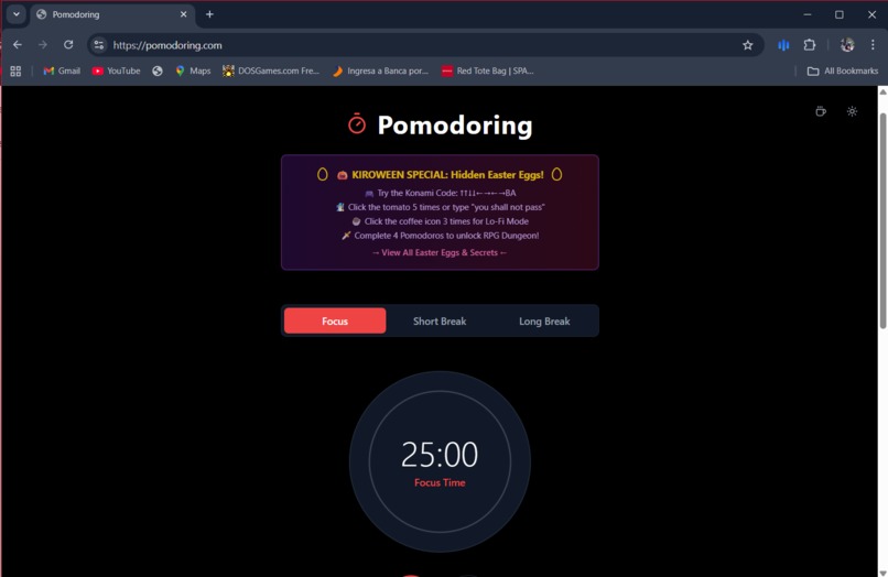 Pomodoring – screenshot 4