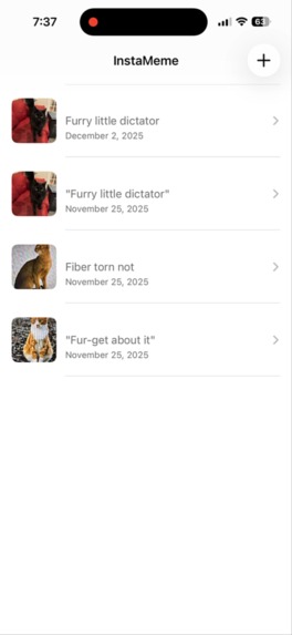 InstaMeme – screenshot 1