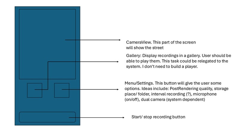 Dash Cam application – screenshot 3
