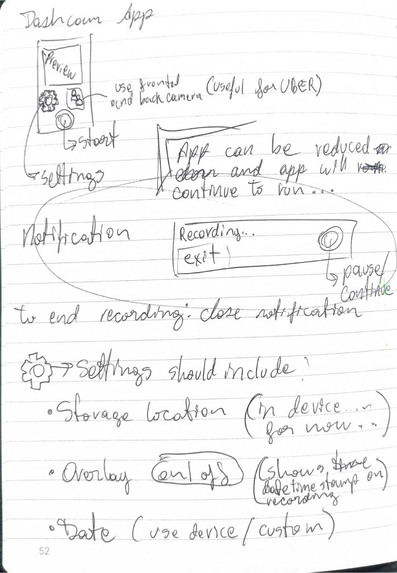 Dash Cam application – screenshot 2