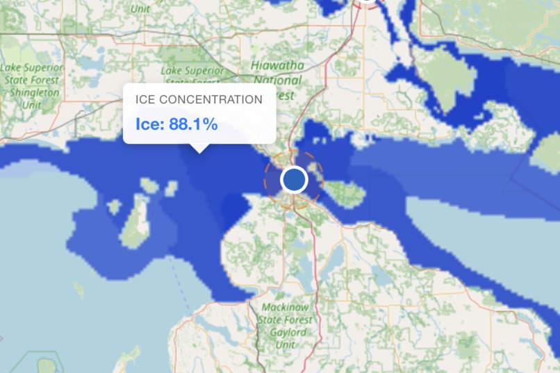 Nick's MiSpace Hackathon Ice Predictor and Route Creator – screenshot 2