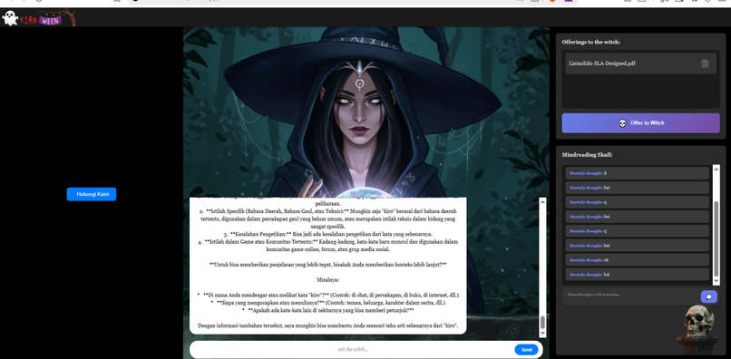 CPaaS Lintas Edu: Oracle of hackathonia – screenshot 1