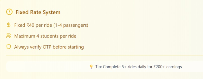 Thapar Campus Mobility System – screenshot 13