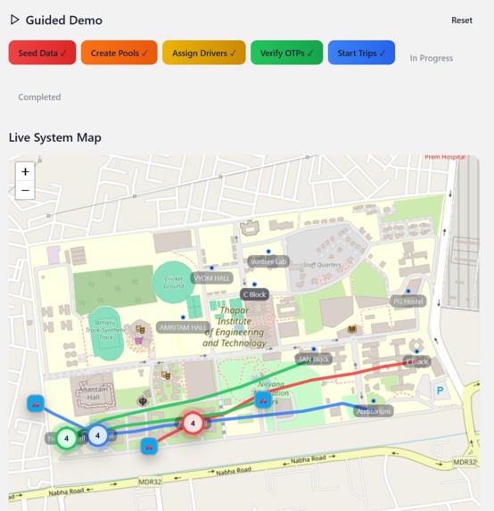 Thapar Campus Mobility System – screenshot 19