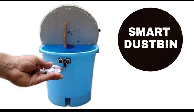 Smart dustbin – screenshot 1