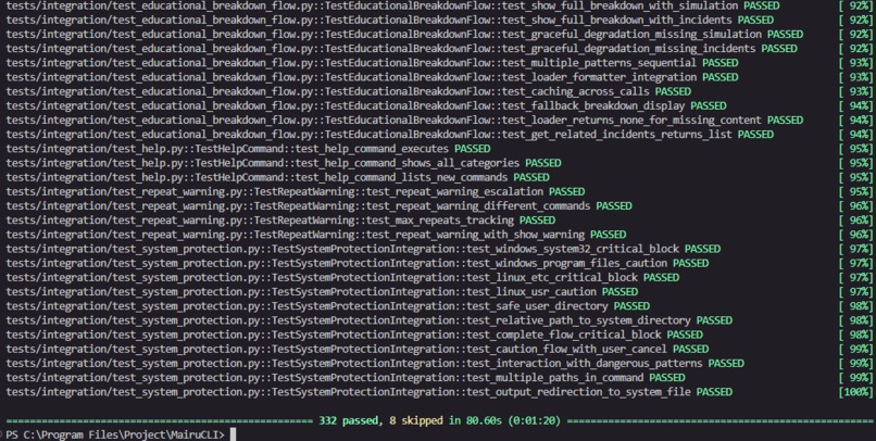 MairuCLI – screenshot 9