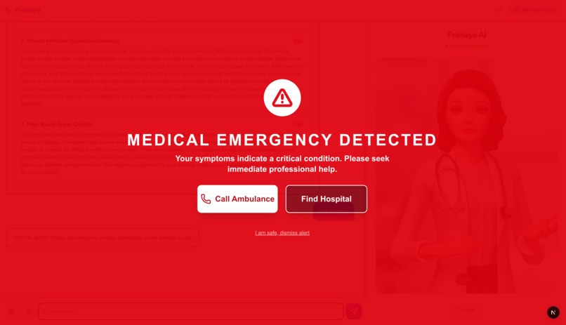 Pranaya- AI Health Companion – screenshot 6
