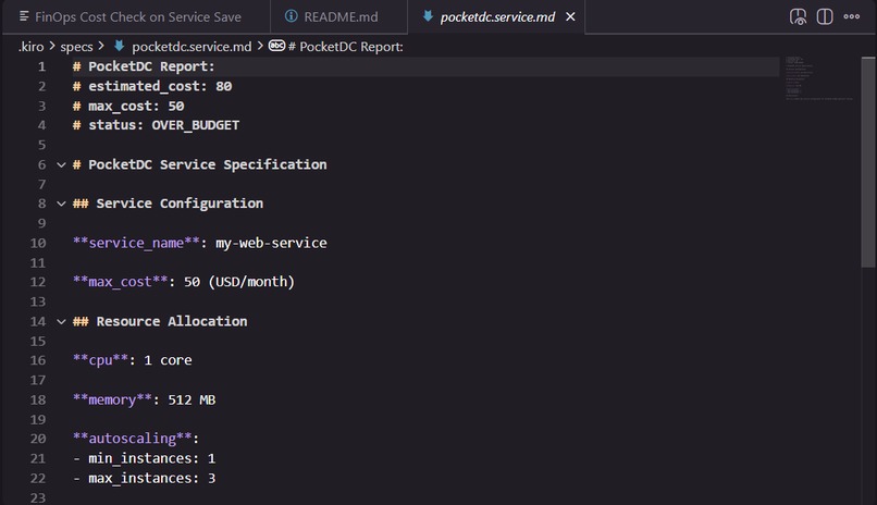 PocketDC – screenshot 1