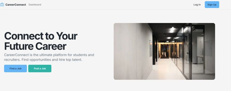 CarrerConnect - A Mobile App – screenshot 1