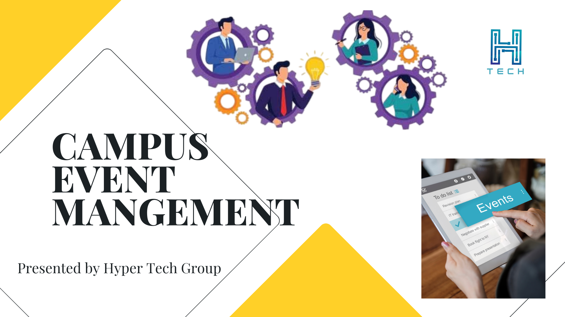 SMART CAMPUS EVENT MANAGEMENT | Devpost