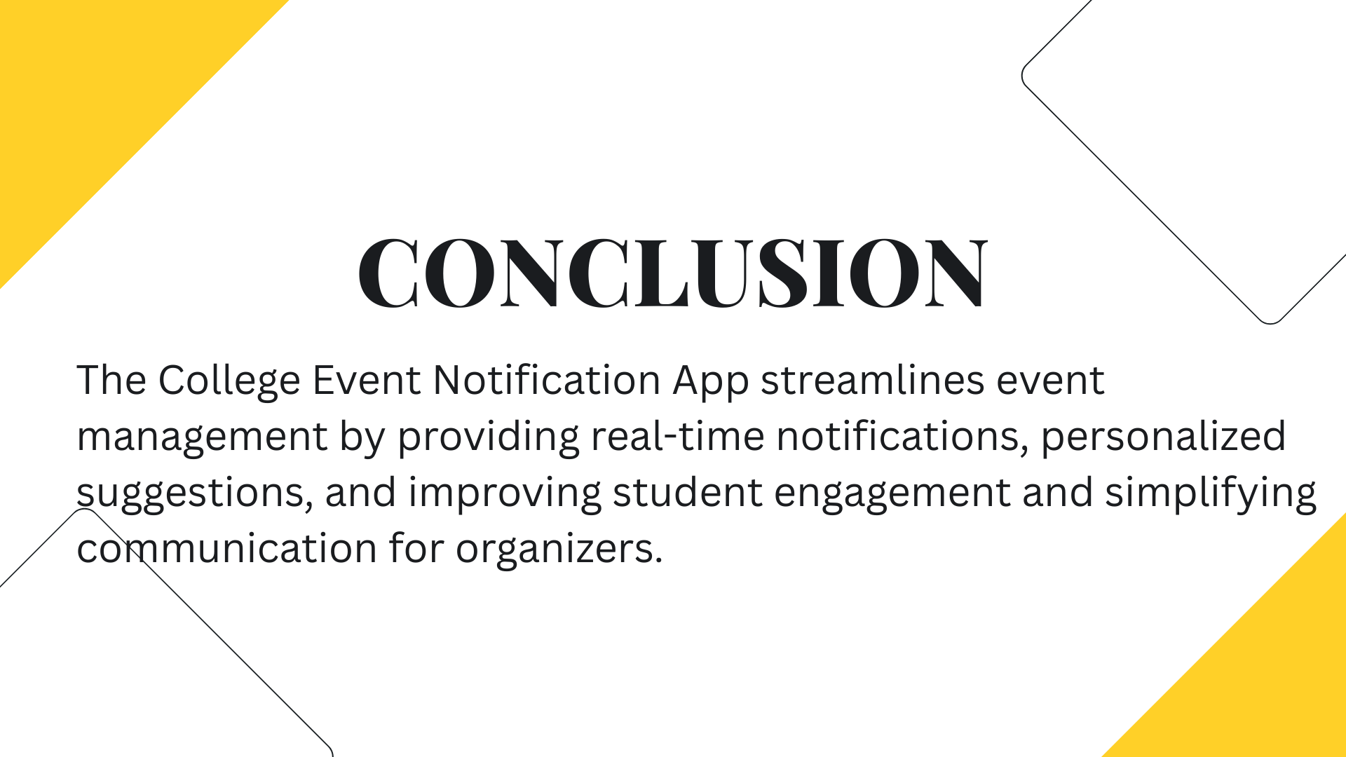 SMART CAMPUS EVENT MANAGEMENT | Devpost