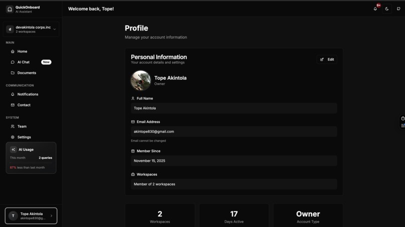 quickonboarddoc – screenshot 2
