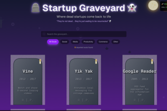 Startup Graveyard