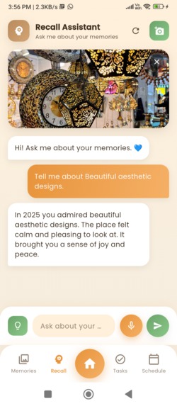 RecallMe OnDevice AI Dementia Support & Memory Assistance – screenshot 3
