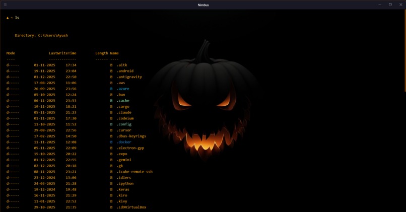 Haunted terminal – screenshot 1