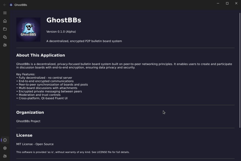 GhostBBS – screenshot 3