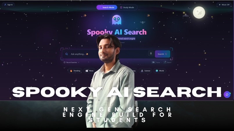Spooky AI Search – screenshot 1