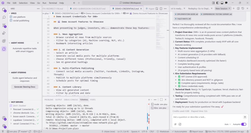 SNN+ – screenshot 2