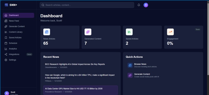 SNN+ – screenshot 8