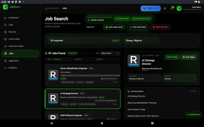 Jobraker – screenshot 6