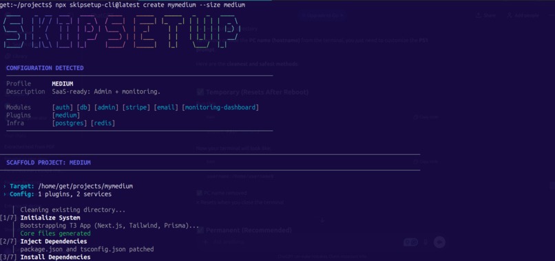 SkipSetup – screenshot 1