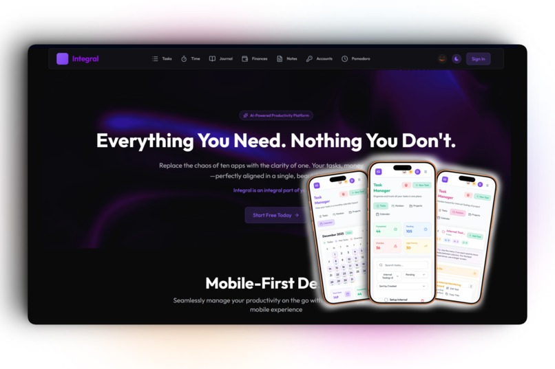 Integral – screenshot 1