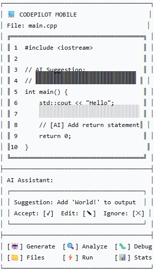 CodePilot Mobile - On-Device AI Programming Assistant – screenshot 3