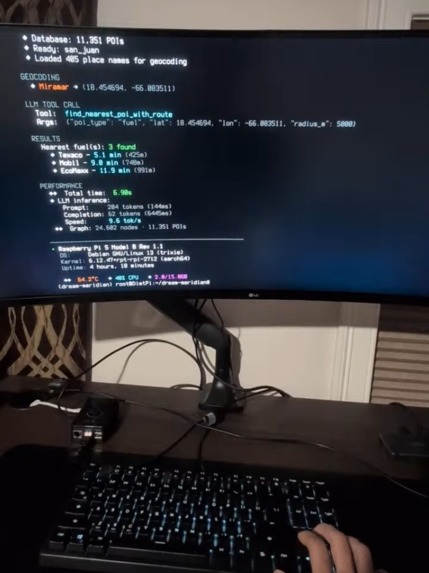 DreamMeridian: GeoAI on Pi – screenshot 4