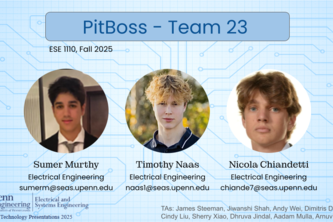 ESE 1110, Team 23, PitBoss