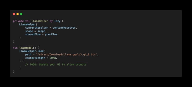 KotlinLlamaCpp – screenshot 3