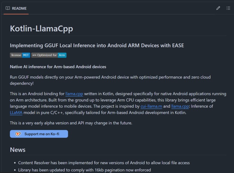 KotlinLlamaCpp – screenshot 2