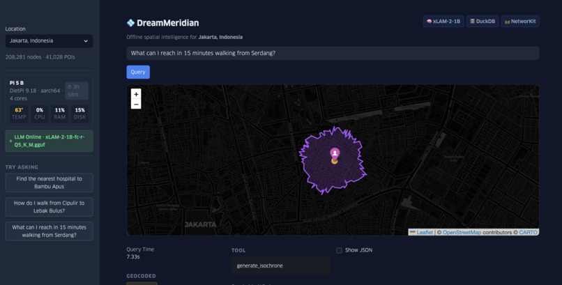 DreamMeridian: GeoAI on Pi – screenshot 10