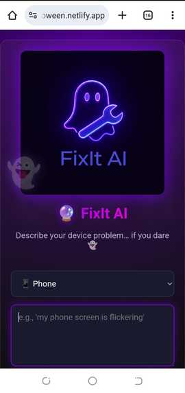 FixIt AI — Kiroween Edition – screenshot 6
