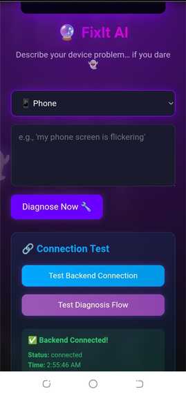 FixIt AI — Kiroween Edition – screenshot 7