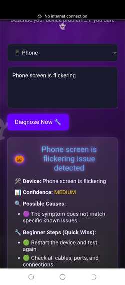 FixIt AI — Kiroween Edition – screenshot 8